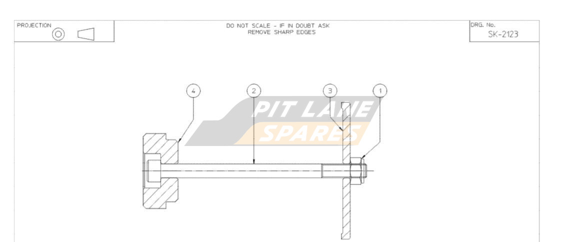 DIFF CLAMP ASSY Diagram